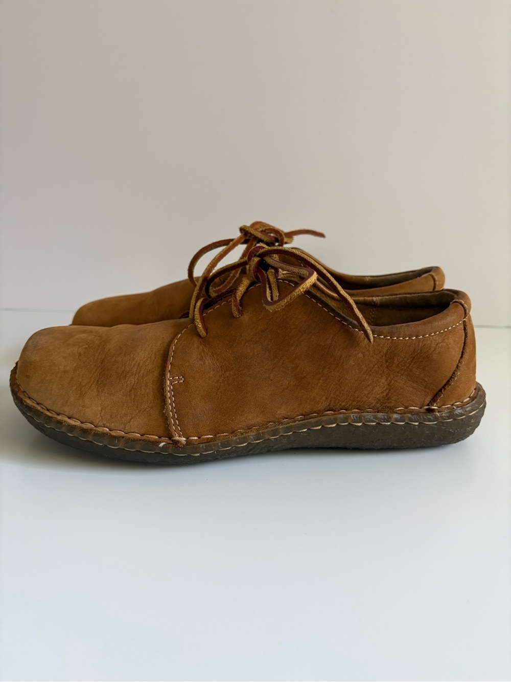 Vintage Canyon River Blues “Hana” Leather Lace-Up Y2K Oxford Duck Toe 8.5M